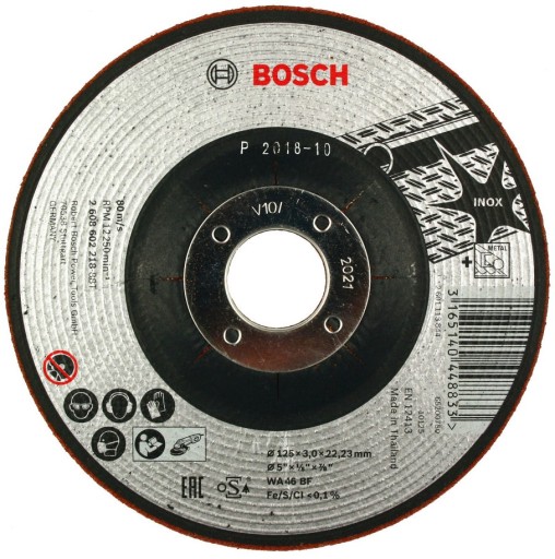 BOSCH BRÚSNY POLOFLEXNÝ KOTÚČ 125x3