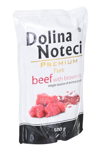 Dolina Noteci Premium Pies Pure Beef ryža 500g