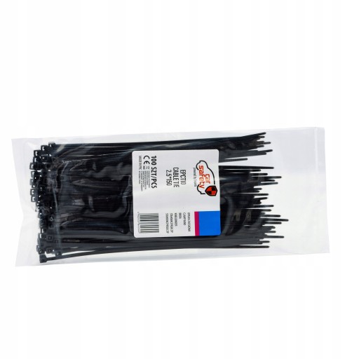 KABELOVÉ VIAZAČKY ČIERNE KABELOVÉ VIAZAKY 2,5x150mm