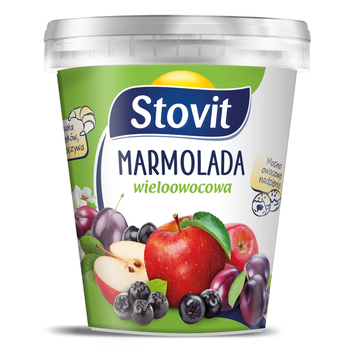 1x 600g STOVIT ovocná marmeláda