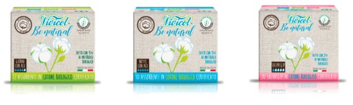 DENNÉ hygienické vložky, s KRÍDLAMI, BIO bavlna, Vivicot Be Natural