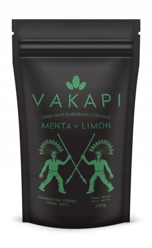 Yerba Mate Vakapi Menta Limon 500g elaborada 0,5kg