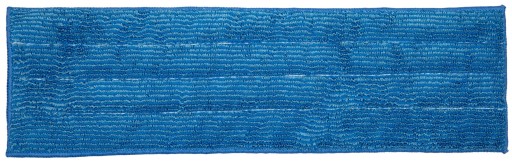 MOP NA PLOCHÝ MOP NA VELCRO Z MIKROVLÁKNA 45 CM NA VELCRO VELCRO MODRÁ