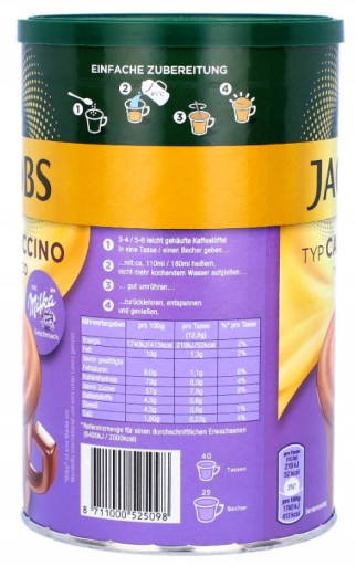 Jacobs Milka CAN Čoko 500gr.