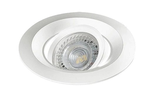 KANLUX Očko Stropné LED pohyblivé svietidlo 10W matná biela