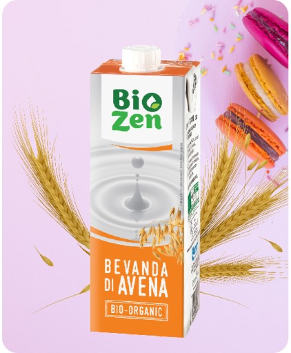 Rastlinný ovsený nápoj Ovsené mlieko BIO talianske 1L / BIOZEN