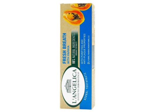 Zubná pasta L'Angelica Fresh Fresh Breath s papája 75 ml