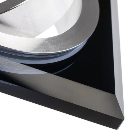 Halogénové GLASS svietidlo GU10 Square Movement Black