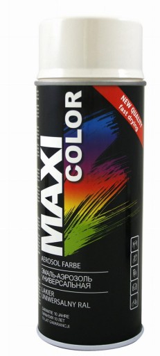 Farba, lak v spreji MOTIP MAXI COLOR RAL 9001