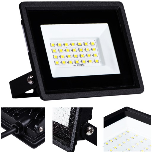 Halogen FLOODLIGHT Reflektor LED PROJEKTOR 20W 4000K 1700lm GRUN NV