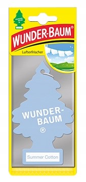 WUNDER-BAUM SUMMER COTTON bavlnená vôňa vianočného stromčeka