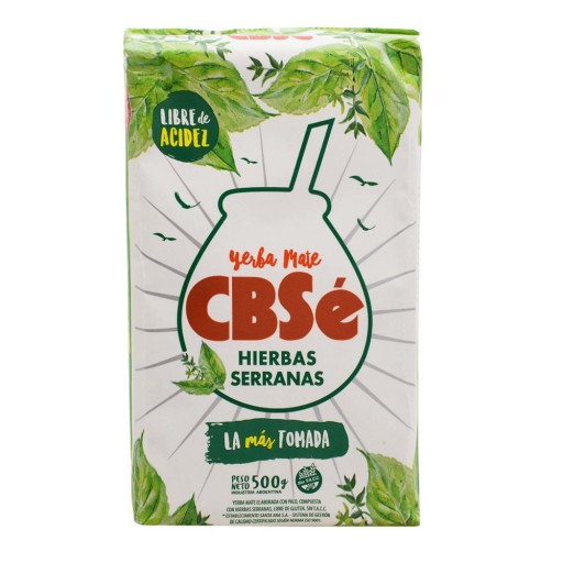 Yerba Mate CBSe hierbas serranas bylinný 500g