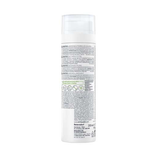 NIVEA MEN Sensitive upokojujúca pena na holenie 200 ml