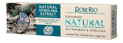 Zubná pasta s extraktom z ruže Rio Spirulina 65 ml