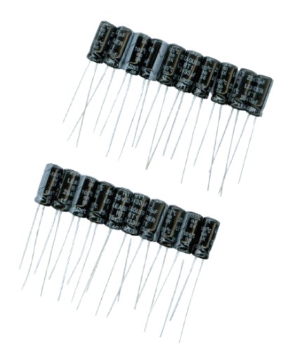 33uF 25V 33 µF 25 V LEAGUER (20 KS) ELEKTROLYTICKÝ KONDENZÁTOR