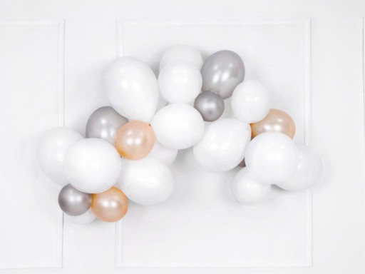 BALÓNY BALÓN SILNÝ BIELY 10 KS 30CM SVADOBNÉ SVADOBNÉ SPOJENIE IHS