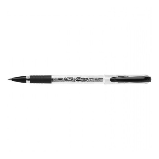 GÉLOVÉ PERO GEL-OCITY STIC BIC, ČIERNA, 0,5 mm