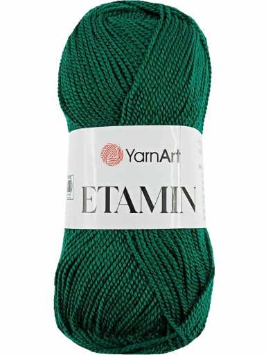 YarnArt Etaminová priadza 30 g 180 m farba 443 fľaša zelená