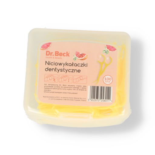 GRAPEFRUITOVÉ DENTÁLNE HLADKÁČKY balenie 100 ks.