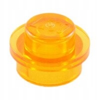 LEGO 1x1 okrúhly Tr Orange 4073, 4222960 Nové