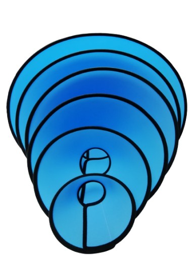 Pooperačný obojok pre psa veľkosti 23-27 cm, výška 16XS