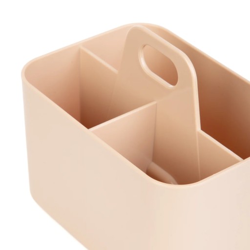 DELYTH organizér plastový ružový malý 15x10,8x13,5 cm HOMLA