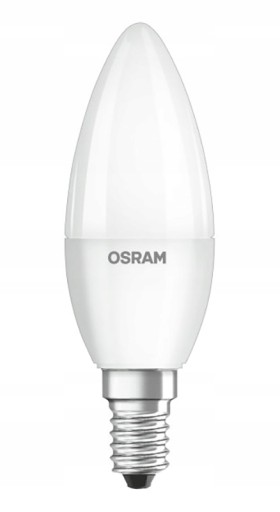 E14 LED žiarovka na sviečku 7W 806lm 200° 2700K teplá biela HODNOTA OSRAM