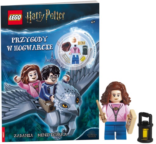 LEGO kniha Harry Potter + minifigúrka HERMIONA KD