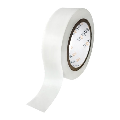 PVC izolačná páska, 18 mm x 10 m, 1 kus, biela