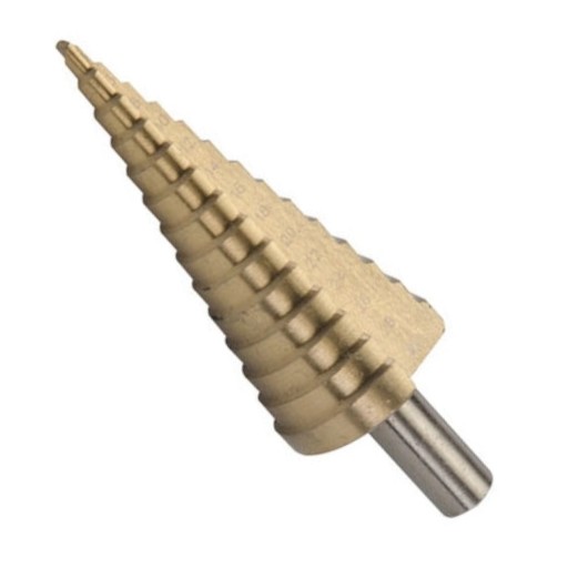 STEP KUŽELOVÁ VIACSTUPŇOVÁ VŔTAČKA NA VIANOČNÝ STROMČEK HSS 4-39mm