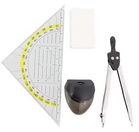 KOMPAS SQUARE RULE GURE GUIDE GALLPOINTS SET!!!