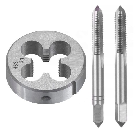 SÚPRAVA ZÁVITOVNÍKA M6x1,00mm SÚPRAVA 2X ZÁVIERKA + ZÁSTR