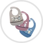 Canpol silikónový BIB s BONJOUR POCKET 4m+