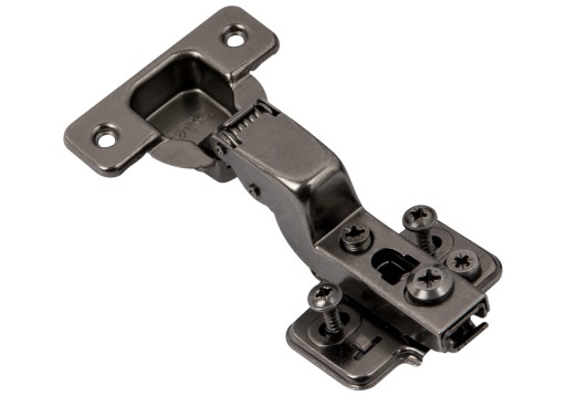3D zadlabací nábytkový záves 2 ks - C82-3D/18* 2W BLACK STYLISH AMIX