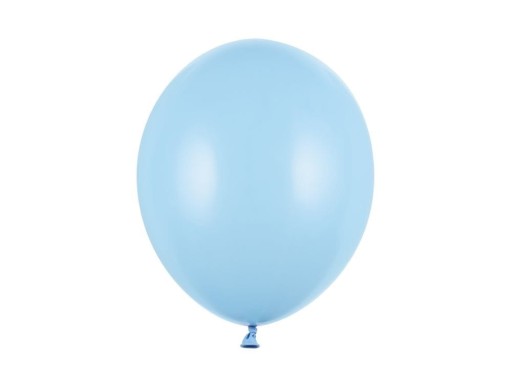 MODRÉ BALÓNY pastelové silné veľké 30 cm 14 palcov 10 ks na narodeniny