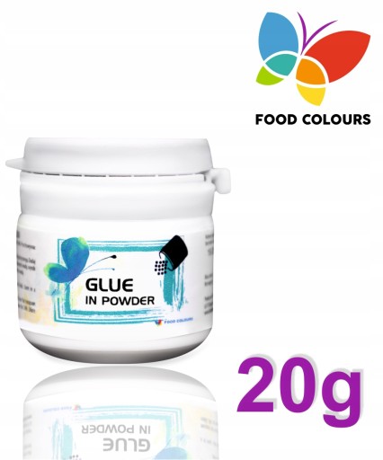 Food COLORS potravinárske lepidlo prášok 20g
