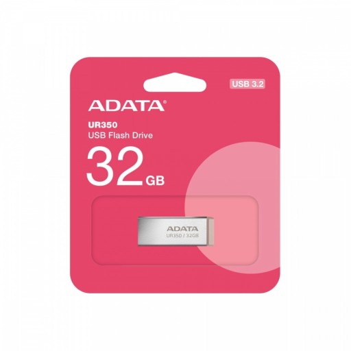 Pendrive Adata UR350 32 GB USB 3.2 Gen1 Kovová hnedá (UR350-32G-RSR/BG)