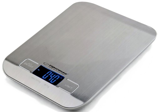 ELEKTRONICKÁ PLOCHÁ KUCHYŇSKÁ VÁHA LCD 1g až 5kg
