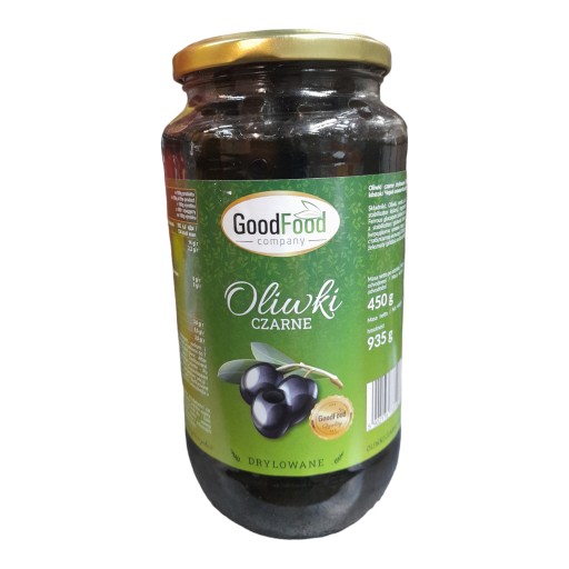 Olivy čierne bez kôstky 0,9 l od Good Food
