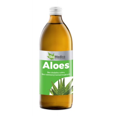 EkaMedica Aloe Juice, imunita, únava, zdravá pokožka 500 ml
