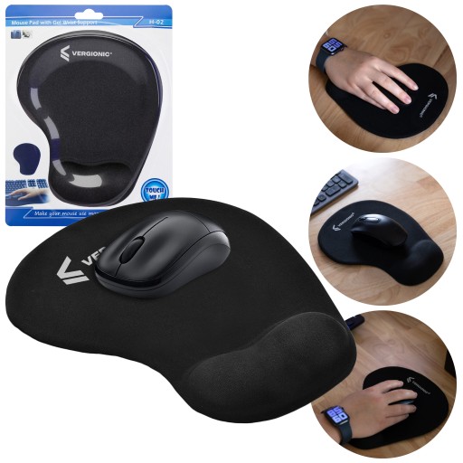 GEL Ergonomická podložka pod myš s vankúšikom na zápästie