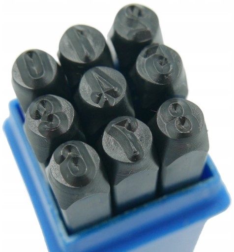 ČÍSLOVACIE ZNAČKY ČÍSEL 9 KS - 10 MM