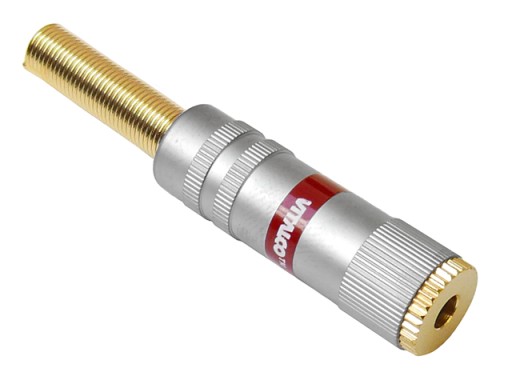 Zdierka JACK 3,5mm 3P TRS st HQ CHROM-GOLD VITALCO