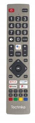Diaľkový ovládač na čierne TV Blaupunkt BLF/RMC/0008