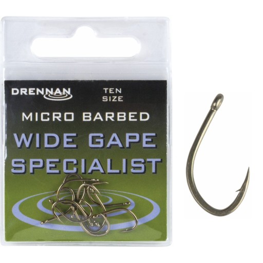 Háčiky Drennan Wide Gape Specialist veľkosť 14