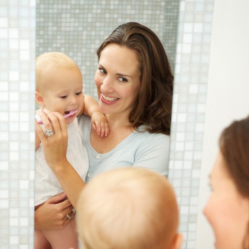 BabyOno Zubné kefky a prístroje na masáž ďasien 3 bal