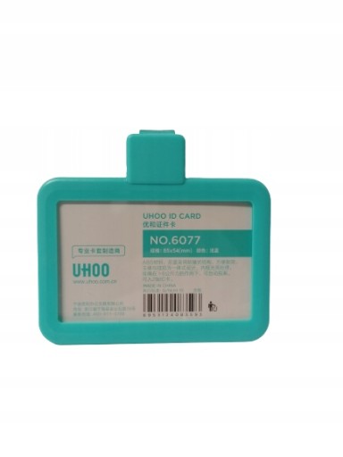 Puzdro na karty Lanyard UHOO 6077 svetlomodré