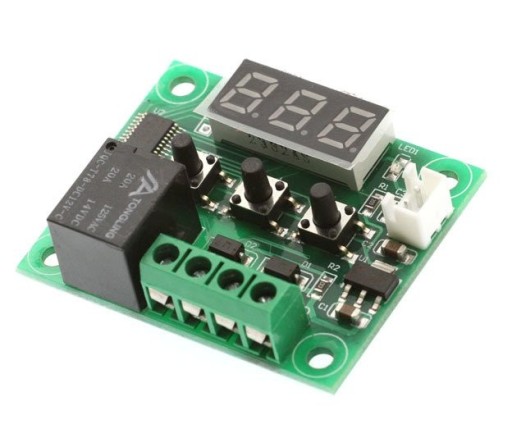 Digitálny termostat W1209 regulovaný DC 12V so sondou