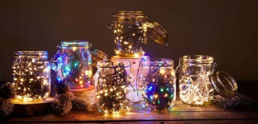 SVETLÁ NA VIANOČNÝ STROMČEK 40 LED TEPLEJ BIELY 5,9m vonkajší / interiér VIANOCE