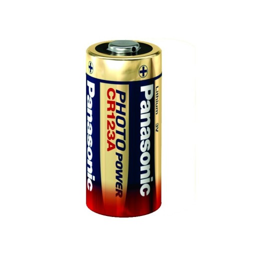 Lítiová fotografická batéria Panasonic CR123 pre fotoaparát